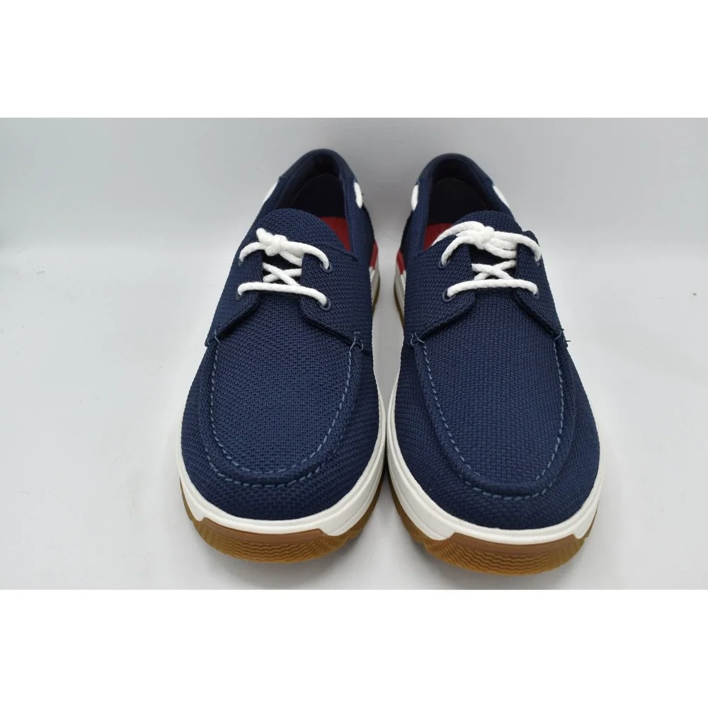 Sperry Womens Size 11 Augusta Boat Textile Navy Marine Boats Shoes Summer Beach